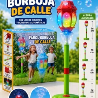 BURBUJERO FAROL DE LUZ RECARGABLE