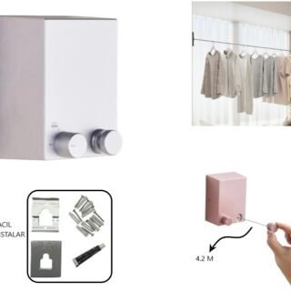 T-91118 TENDER DE ROPA COLGABLE 4.2M