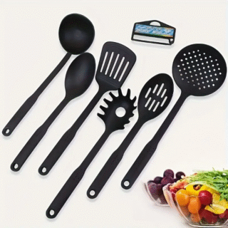 Set de utensilios 6 piezas (material plástico resistente) 202416